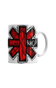 Red Hot Chili Peppers Rhcp Kupa Bardak Porselen Karışık Red Hot Chili Peppers Rhcp Kupa Bardak Porselen Karışık
