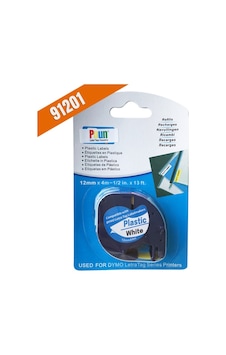 Puun Dymo Letratag 59422 Plastik Beyaz Etikete Siyah (S0721660) ( Puun Dymo Letratag 59422 Plastik Beyaz Etikete Siyah (S0721660) (