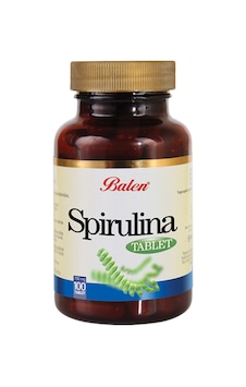 Balen Spirulina Tablet 100 x 740 MG Sprulina Yosun Alg Balen Spirulina Tablet 100 x 740 MG Sprulina Yosun Alg