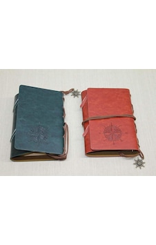 Kenpazar Deri Defter Çok Renkli Kenpazar Deri Defter Çok Renkli