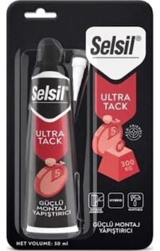 Mastik Ultra Tack Hibrid Beyaz Tüp 3104 60 Ml Selsil Mastik Ultra Tack Hibrid Beyaz Tüp 3104 60 Ml Selsil