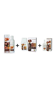Dermaderm Argan Şampuan 300 ML + Saç Krem 500 ML + Saç Bakım Sütü 250 ML Dermaderm Argan Şampuan 300 ML + Saç Krem 500 ML + Saç Bakım Sütü 250 ML