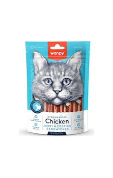 Wanpy Tavuklu & Morina Balıklı Kedi Ödülü 80 G