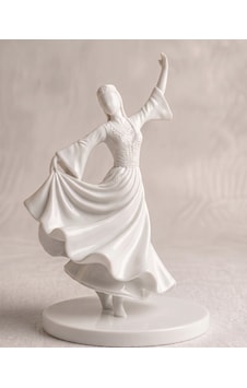 15 Cm Tarihi Dokulu Anlamlı Hediyelik Kafkas Adige Çerkes Kültürel Figür Biblo