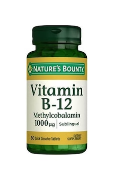 Nature'S Bounty Vitamin B12 Methylcobalamin 1000 Mcg 60 Dilaltı T Nature'S Bounty Vitamin B12 Methylcobalamin 1000 Mcg 60 Dilaltı T