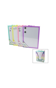 İbico İ14-010 Magnetic Whiteboard Manyetik Yazı Tahtası 28x39.5cm Büyük Çift Taraflı Renkli Çerçeve - 12'li Paket Diğer İbico İ14-010 Magnetic Whiteboard Manyetik Yazı Tahtası 28x39.5cm Büyük Çift Taraflı Renkli Çerçeve - 12'li Paket Diğer