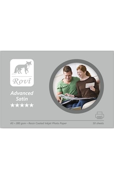 Rovi Advanced Satin Fotoğraf Kağıdı 280Gsm 50Yp A5 Rovi Advanced Satin Fotoğraf Kağıdı 280Gsm 50Yp A5