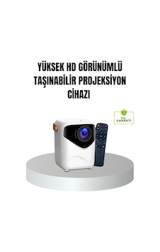 Taşınabilir 1080p Hd Akıllı Projektör - 64gb Dahili Hafıza, 2gb Ram, Uzaktan Kumandalı Taşınabilir 1080p Hd Akıllı Projektör - 64gb Dahili Hafıza, 2gb Ram, Uzaktan Kumandalı