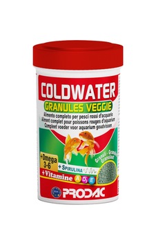 Prodac Coldwater Granules Veggie 100ml / 45gr Prodac Coldwater Granules Veggie 100ml / 45gr