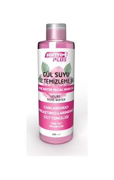 SOFTTO PLUS GÜL SUYU YÜZ  TEMİZLEME JELİ