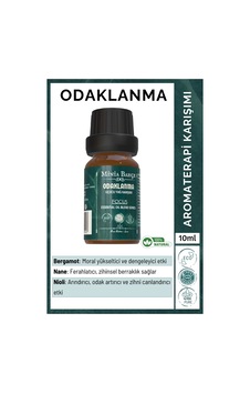 Minia Bahçe Focus Uçucu Yağ Karışımı %100 Saf 10 ML Minia Bahçe Focus Uçucu Yağ Karışımı %100 Saf 10 ML