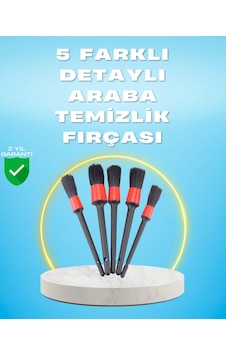 Hepsi 5'li Araba Temizlik Fırçaları-farklı Boyutlu Fırçalarla Derinlemesine Temizlik Najmaddin
