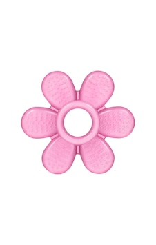 Wee Baby 859 Sulu Diş Kaşıyıcı - Pembe Çiçek Pembe Wee Baby 859 Sulu Diş Kaşıyıcı - Pembe Çiçek Pembe
