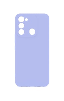 Tecno Spark 8c Kılıf Kamera Korumalı Silikon Rubber Arka Kapak Lila Tecno Spark 8c Kılıf Kamera Korumalı Silikon Rubber Arka Kapak Lila