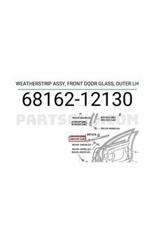 Toyota Corolla 1993-1998 Cam Sıyırıcı Ön Xlı Siyah Sol Oem No:6816212130 Toyota Corolla 1993-1998 Cam Sıyırıcı Ön Xlı Siyah Sol Oem No:6816212130