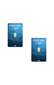 1 Gr 24 Ayar Rekor Gram Altın 2'li 1 Gr 24 Ayar Rekor Gram Altın 2'li