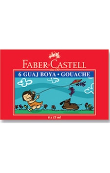 Faber Castell Guaj 6 Lı N11.168 Çok Renkli Faber Castell Guaj 6 Lı N11.168 Çok Renkli