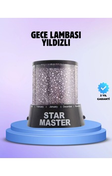 Tedar Odayı Yıldızlarla Dolduran Galaxy Efektli Led Projektör Işık Najmaddin Diğer