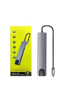 Macbook - 22 - Pro/air Uyumlu Usb Type-c 8 In 1 Hub Dönüştürücü Çevirici Çoklayıcı Usb Hdmı Micro Sd - Csmo-tex - 8 Giri Macbook - 22 - Pro/air Uyumlu Usb Type-c 8 In 1 Hub Dönüştürücü Çevirici Çoklayıcı Usb Hdmı Micro Sd - Csmo-tex - 8 Giri