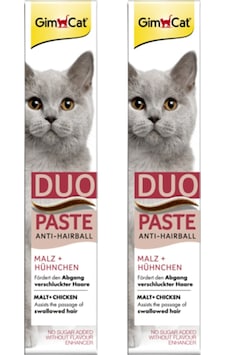 Gimcat Duo Paste Tavuklu Malt Kedi Macunu 2 x 50 G Gimcat Duo Paste Tavuklu Malt Kedi Macunu 2 x 50 G