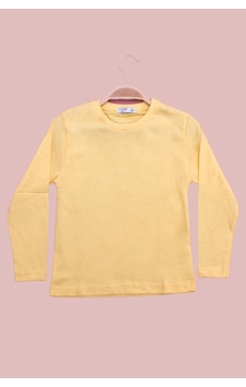 Panios Kids Düz 0 Yaka Uzun Kol Unisex Çocuk Sarı Sweatshirt Sarı Panios Kids Düz 0 Yaka Uzun Kol Unisex Çocuk Sarı Sweatshirt Sarı