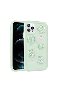 Apple Uyumlu iPhone 13 Pro Kılıf Kabartma Figürlü Parlak Zore Toys Silikon Kapak Apple Uyumlu iPhone 13 Pro Kılıf Kabartma Figürlü Parlak Zore Toys Silikon Kapak