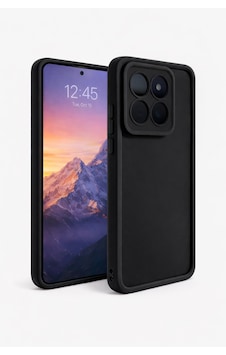Mi 17 Uyumlu Kamera Çıkıntılı Mat Silikon Telefon Kılıfı Siyah Mi 17 Uyumlu Kamera Çıkıntılı Mat Silikon Telefon Kılıfı Siyah