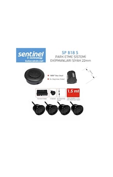 Sentinel Park Sensörü Ses İkazlı 18mm Siyah Sentinel Park Sensörü Ses İkazlı 18mm Siyah