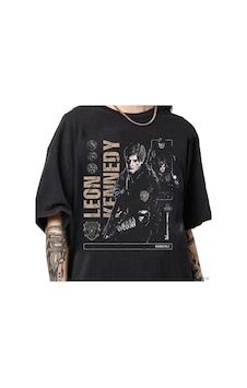 Flood Of Style Leon Kennedy Resident Evil Biohazard Oyunu T-shirt Erkekler Kadınlar Için % 100% Pamuk T Shir Çok Renkli Flood Of Style Leon Kennedy Resident Evil Biohazard Oyunu T-shirt Erkekler Kadınlar Için % 100% Pamuk T Shir Çok Renkli