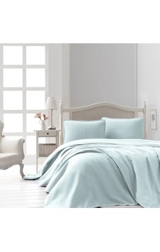 Şaheser Home Collection Jakarlı Yatak Örtüsü Seti Liv Mint Çok Renkli Şaheser Home Collection Jakarlı Yatak Örtüsü Seti Liv Mint Çok Renkli