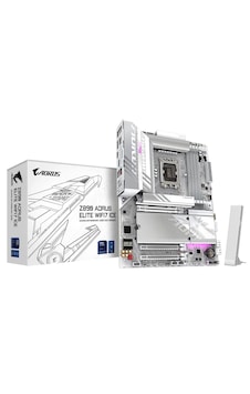 Gigabyte Z890-A-ELITE-WF7-ICE Z890 AORUS ELITE WIFI7 ICE DDR5 9200 MHz (OC) M.2 USB 2.0 USB 3.2 HDMI DP Thunderbolt Wi-Fi 7 2.5G LAN ATX Soket 1851 Anakart Gigabyte Z890-A-ELITE-WF7-ICE Z890 AORUS ELITE WIFI7 ICE DDR5 9200 MHz (OC) M.2 USB 2.0 USB 3.2 HDMI DP Thunderbolt Wi-Fi 7 2.5G LAN ATX Soket 1851 Anakart
