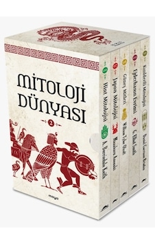 Maya Mitolojik Kitaplar Seti 2 - 5 Kitap Takım- Maya Kitap