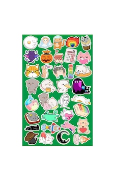 Lexroo Komik Cats Seri 3 Sticker Telefon Laptop Notebook Tablet Defter Matara Stiker Etiket Lexroo Komik Cats Seri 3 Sticker Telefon Laptop Notebook Tablet Defter Matara Stiker Etiket