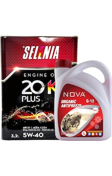 Petronas Selenia Wr 5W-40 Sentetik Motor Yağı 3.2 L + Kırmızı Antifriz 3 L Petronas Selenia Wr 5W-40 Sentetik Motor Yağı 3.2 L + Kırmızı Antifriz 3 L