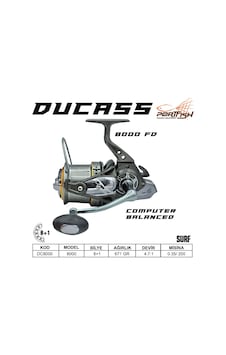 Portfish Ducass 8000 Fd Jig Olta Makinası 8+1 Bb Portfish Ducass 8000 Fd Jig Olta Makinası 8+1 Bb
