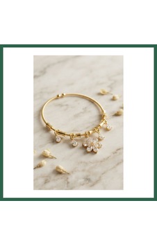 Vıntessy Pirinç Gold Renk Ysx Lotus Model Charmlı Bileklik Bzs01 Vıntessy Pirinç Gold Renk Ysx Lotus Model Charmlı Bileklik Bzs01