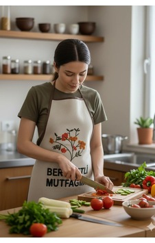 Villadia Home Textile Mutfak Önlüğü Nakış Punch İşlemeli Yemek Pişirme Önlüğü Mutfak Şefi Önlüğü Krem Villadia Home Textile Mutfak Önlüğü Nakış Punch İşlemeli Yemek Pişirme Önlüğü Mutfak Şefi Önlüğü Krem