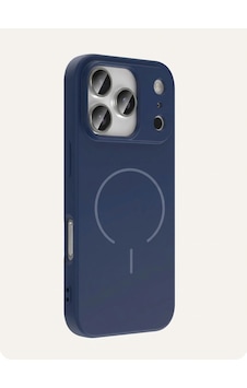 Apple iPhone Uyumlu 17 Pro Max Magsafe Özellikli İçi Kadife Yumuşak Aqua Silikon Kılıf Lacivert Apple iPhone Uyumlu 17 Pro Max Magsafe Özellikli İçi Kadife Yumuşak Aqua Silikon Kılıf Lacivert
