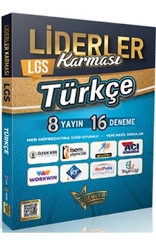 8. Sınıf Lgs Türkçe 8 Yayın 16 Deneme Liderler Karması 8. Sınıf Lgs Türkçe 8 Yayın 16 Deneme Liderler Karması