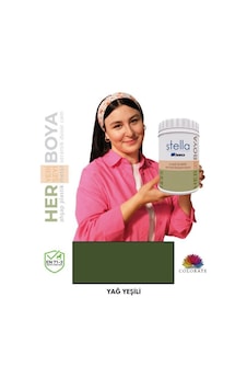 Stella Serisi Yeni Nesil Yüzey Dönüşüm Boyası - Yağ Yeşili Diğer