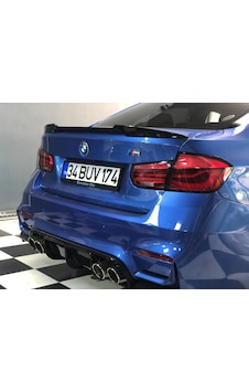 Bmw F30 - F80 Vorsteiner Difüzör (orta Kısım) Plastik Bmw F30 - F80 Vorsteiner Difüzör (orta Kısım) Plastik