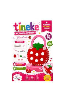 Tineke Keçe Çanta Yapım Seti Çilek Model Kendin Yap Dıy Hobi Kiti 6+ Yaş 1 Adet Tineke Keçe Çanta Yapım Seti Çilek Model Kendin Yap Dıy Hobi Kiti 6+ Yaş 1 Adet