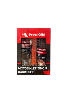 Petrol Ofisi Zincir Bakım Seti Özel Kutu Temizleme Fırçalı Set