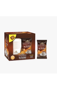 Antep Bakkalım Telveli Türk Kahvesi Şekersiz 10 x 7 G