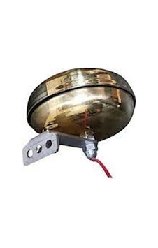 Teamcar Vatikan Sarı Çan Korna 12 Volt