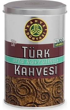 Kahve Dünyası Orta Kavrulmuş Türk Kahvesi 12 x 250 G Kahve Dünyası Orta Kavrulmuş Türk Kahvesi 12 x 250 G