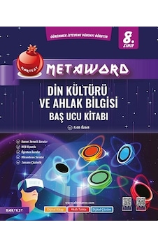 Nartest 8. Sınıf Metaword Din Kültürü Ve Ahlak Bilgisi Baş Ucu Kitabı Nartest 8. Sınıf Metaword Din Kültürü Ve Ahlak Bilgisi Baş Ucu Kitabı