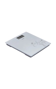 Goldmaster GM-7175W Slimfit Gri Çiçekli Dijital Baskül Goldmaster GM-7175W Slimfit Gri Çiçekli Dijital Baskül