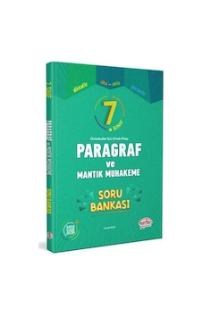 7.Sınıf Paragraf ve Mantık Muhakeme Soru Bankası- Editör 7.Sınıf Paragraf ve Mantık Muhakeme Soru Bankası- Editör