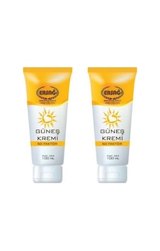 Ersağ Güneş Kremi SPF50 2 x 100 ML Ersağ Güneş Kremi SPF50 2 x 100 ML